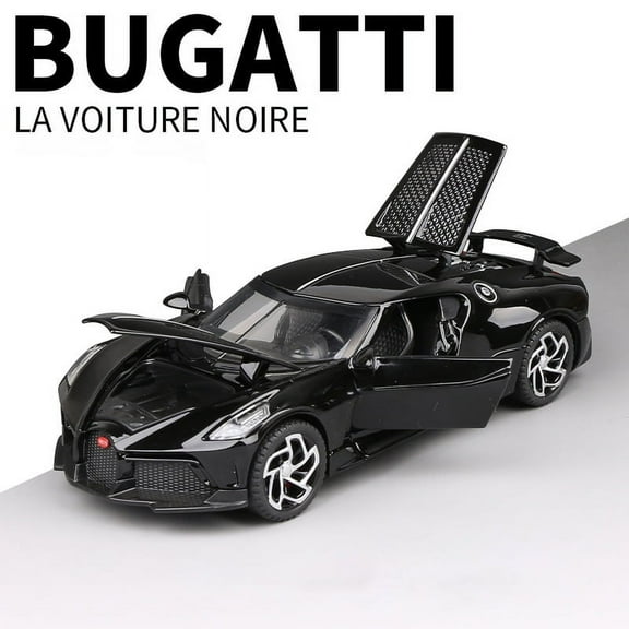 1:32 Alloy Scale Model Car Toys Bugatti La Voiture Noire Alloy Diecast Simulation Toy Vehicles Models Boys Gifts for Children