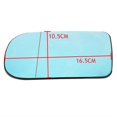 thumbnail image 3 of 2Pcs Car Heated Rearview Mirror Glass for BMW E39 E38 525I 528I 530I 540I 740I 750I Rearview Mirror, 3 of 5