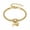 Gold, variant on Silver MUM Heart Cross Infinity Bracelet for Women, Dainty Snake Chain Adjustable Christian Jewelry, Mothers Day Birthday Christmas Gift for Mom