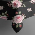 thumbnail image 5 of Pioneer Flower Floral Print Pattern Square Tablecloth, Waterproof Wipeable Spillproof Washable Table Cover for Home Kitchen Party Decor, 42"x42", 5 of 6