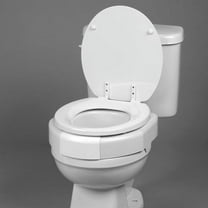 Ableware 725790002 Secure-Bolt Elevated Toilet Seat