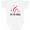 AA-White, variant on Inktastic Choir or Marching Band Treble Music Girls Baby Bodysuit