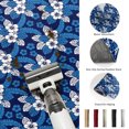 thumbnail image 5 of 2x3 Ft Entryway Area Rug, Watercolor Floral Kitchen Rug Runner Washable Floor Mat, Summer Tropical Monstera Leaves Blue Non Slip Indoor Door Mat Throw Carpet for Bathroom Living Room Bedroom, 5 of 8