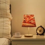 YAZAOO Table Lamp Creative Pink Elegance Pattern Simple Pattern Night Light
