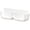 White, variant on Eyeglasses Holder, Wall Mounted Sunglasses Storage Organizer, Clear Acrylic Glasses Holder Rack, Compact Wall Display Case for Eyewear Sunglasses and Reading Glasses, Grey