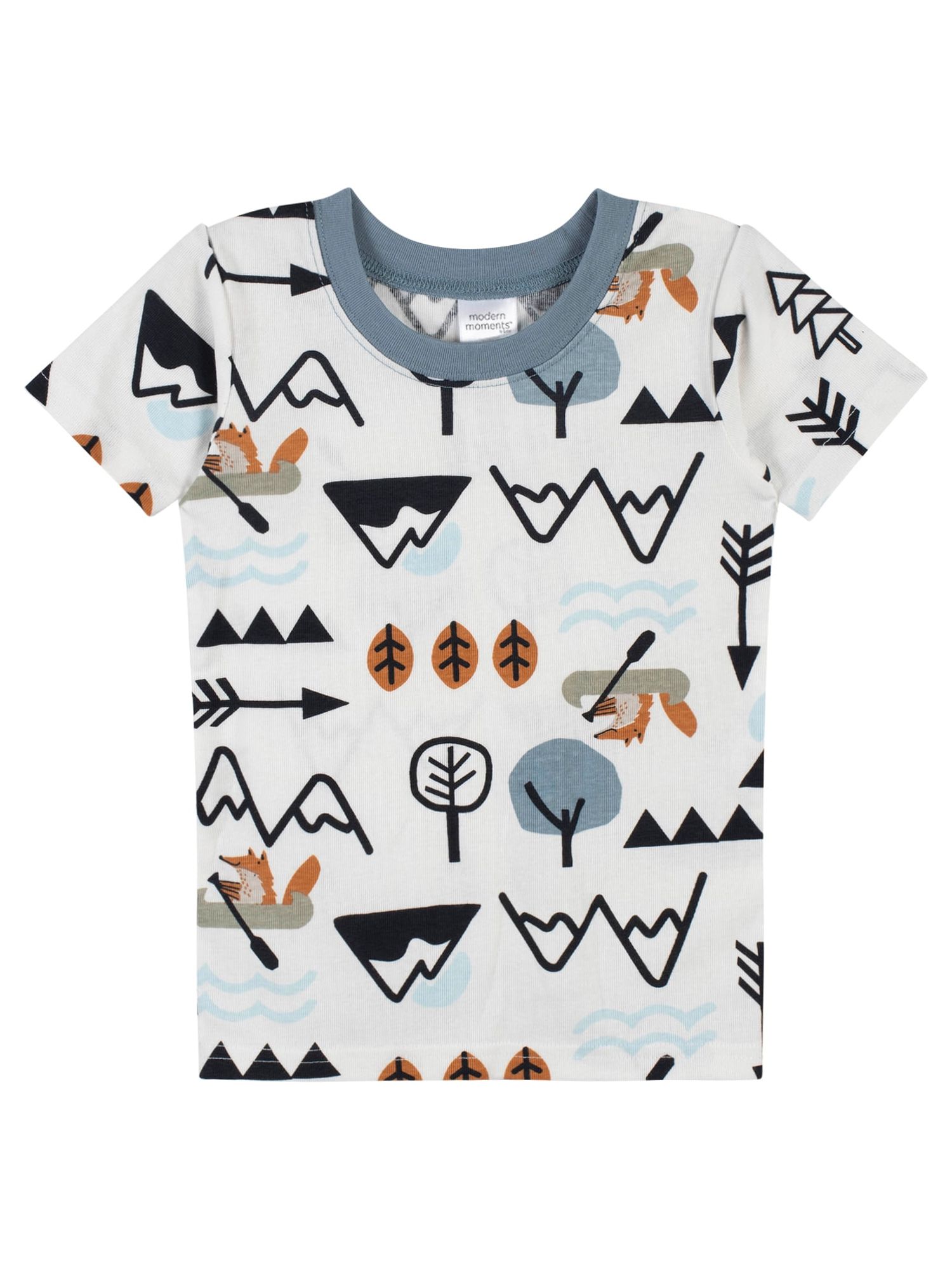 Modern Moments by Gerber Baby & Toddler Boy Snug-Fit Cotton Pajamas, 4-Piece, Sizes 12M-5T