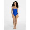 thumbnail image 2 of No Boundaries Essentials One-Piece Swimsuit, Women’s XXS-XXL, 2 of 5