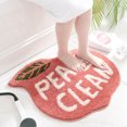 thumbnail image 2 of Tapis de Porte pour Entrée de Maison Style Extérieur en Flocage Tapis d'Entrée de Maison Chambre Salle de Bain Porte Tapis Absorbant Antidérapant Tapis de Porte Extérieur pour Entrée de Maison Tapis Extérieurs pour Entrée de Maison, 2 of 4