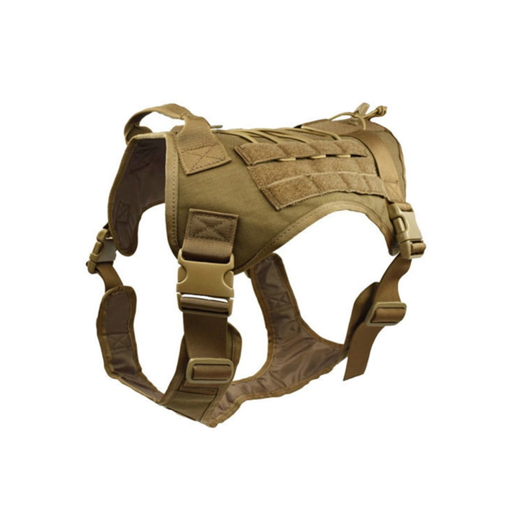 Tactical Dog Harness Serv Hunting Dog Training Clothes Outdoor Military