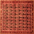 thumbnail image 1 of Ahgly Company Indoor Square Persian Orange Traditional Area Rugs, 8' Square, 1 of 1