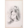 thumbnail image 2 of James Abbott McNeill Whistler 11x14 Gold Ornate Wood Frame and Double Matted Museum Art Print Titled - Study (1878), 2 of 4