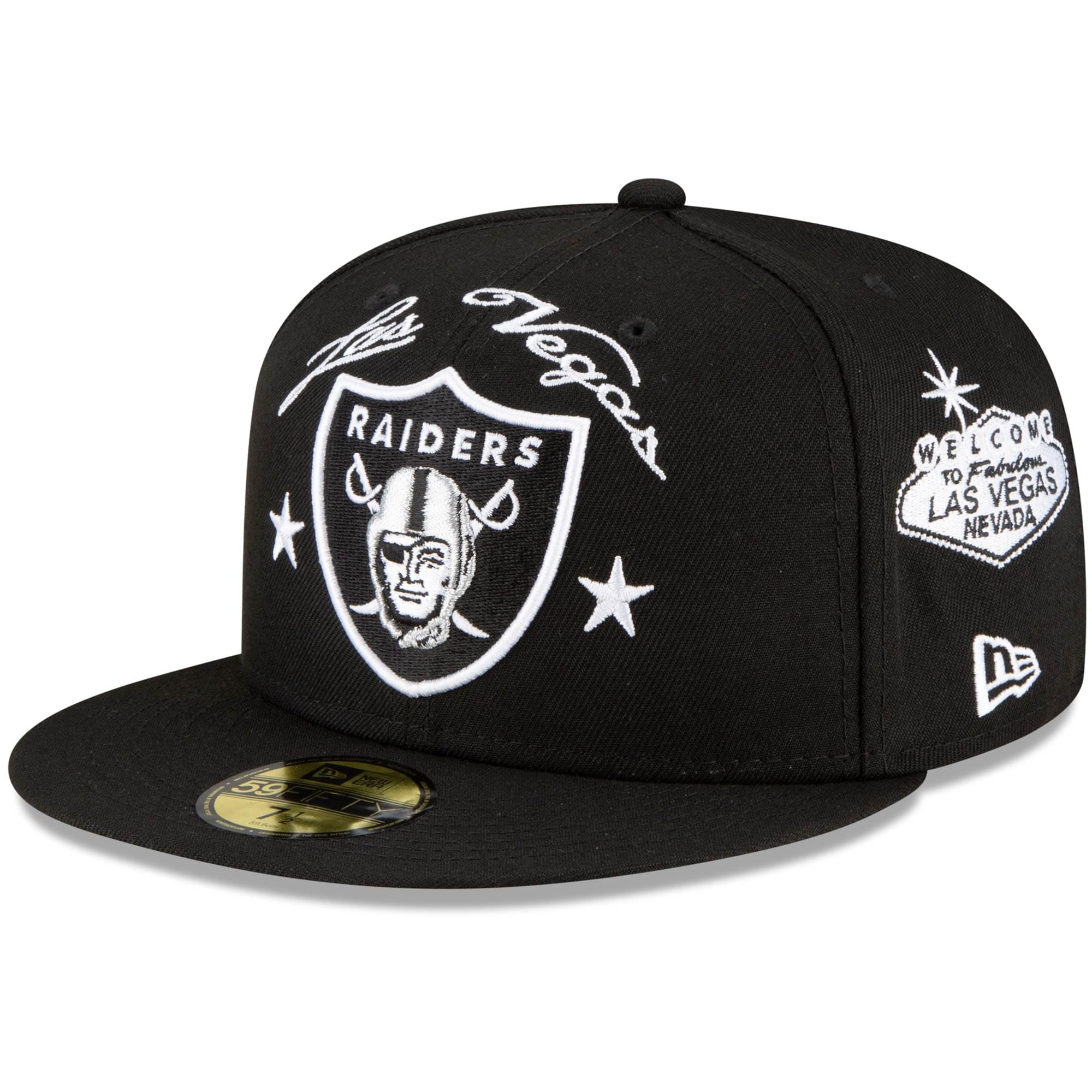 Men's New Era Black Las Vegas Raiders 