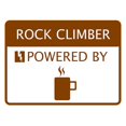 thumbnail image 3 of CafePress - Rock Climber Powered By Coffee Large Mug - 15 oz Ceramic Large White Novelty Mug, 3 of 6