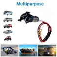 thumbnail image 2 of Waterproof Car Modified Cigarette Lighter Socket, 12-24V Input Power Adapter for Vehicle Accessories, 5V Output USB Charger, Black, 120-250W, 2 of 8