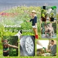 thumbnail image 4 of PortableOut 100ft Expandable Flexible Garden Water Hose, 3/4", 7 Sprayer Nozzle, Nylon, Outdoor, 4 of 7