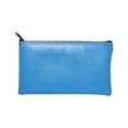 thumbnail image 2 of Leatherette Zippered Wallet, Leather-Like Vinyl, 11W x 6H, Marine Blue -Mmf2340416W38, 2 of 2