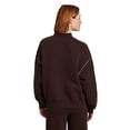 thumbnail image 3 of Reebok Women's Game Day Fleece Contrast Stitch Mock Neck Top, Sizes XS-XXXL, 3 of 8