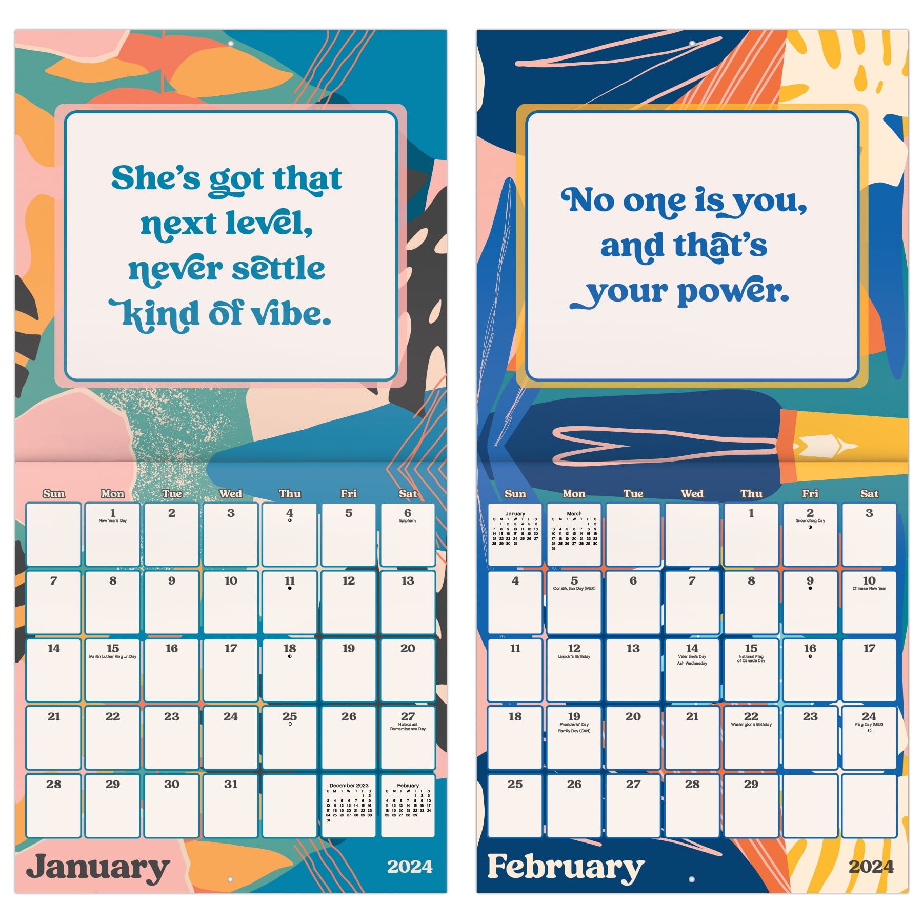 Trends International DateWorks Statement Calendar Stickers