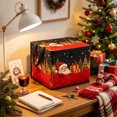 thumbnail image 7 of Collapsible Christmas Storage Box with Lid Large Capacity Foldable Holiday Organizer Bin for Clothes Toys Blankets Xmas Decor, 7 of 7