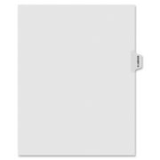 Kleer-Fax Laminated Side Tabs Exhibit Index Dividers