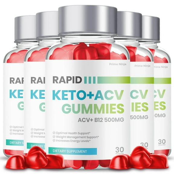 Rapid Keto ACV Gummies (5 Pack)