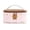 Pink, variant on Cosmetic Bag for Travel, Cute Makeup Organizer with Handle, Small Toiletry Bag for Skincare and Beauty Essentials, featuring Adorable Bear Design