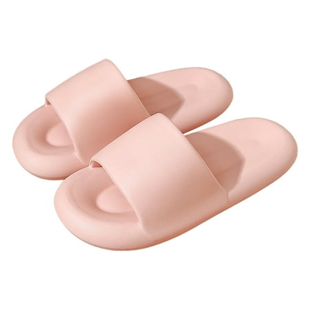 

SEARCHI Cloud Slides Pillow Slides Women Slippers Super Soft Non-Slip Quick Dry Shower Bathroom Sandals Light Weight Thick Show Comfy for Indoor Outdoor