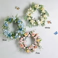 thumbnail image 6 of Yuedong Artificial Wreath Fake Wreaths Garland Home Decor Hanging Birthday Party Silk Flower Plastic Floral Rose Holiday Props, 6 of 12