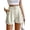 White, variant on SOMER Womens Shorts Casual High Waist Dressy Shorts Summer Loose Wide Leg Shorts with DIY Belt