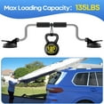 thumbnail image 4 of Kayak Suction Cup Holder Canoes Load Assist Rack for Mounting Kayaks and Canoes to Car Roof, Boats Roller Enduring, 4 of 10