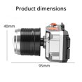 thumbnail image 5 of Likrtyny Linterna Frontal LED Portátil para Acampar  Linterna Frontal Recargable Por USB para Exteriores, 5 of 5