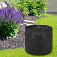 thumbnail image 2 of Standard 3.0 Polypropylene Webbing Plant Grow Bag Vegetable Plant Bag Fabric Balcony Plant Vegetable For Home Decoration Greening Project 10 Gallon 40Dx30H, 2 of 8