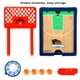 thumbnail image 2 of Bewildely Juego de de escritorio caliente Baloncesto Mini máquina de tiro Juegos interactivos Juguetes blanco, 2 of 6