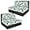 Summer, variant on RV Stretchable Camper Cushion Cover,RV Cushion Slipcover Replacement for RV Camper Car Bench,2 Backrest Covers and 2 Bench Covers