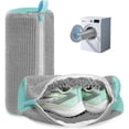 thumbnail image 1 of Bolsa para Lavadora de Zapatos, Bolsa de Lavandería para Lavadora y Secadora, Bolsa Reutilizable para Limpiar Zapatos para Tenis y Tenis, Kit Limpiador Que Elimina Manchas, 1 of 5