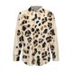 thumbnail image 5 of TaTaai Womens Fashion Print Long Sleeve Shirt Round Neck Casual Polyester Blouse Lightweight Soft Tops Asian Fit Small Gift, 5 of 5