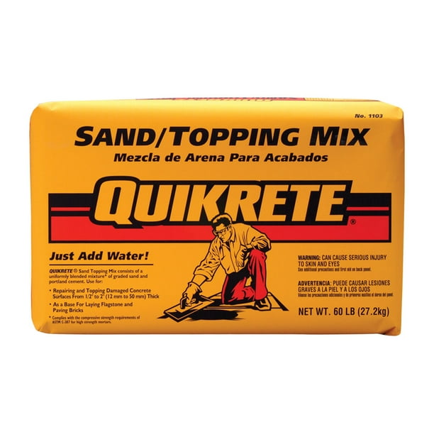 Quikrete Gray Sand/Topping Mix 60 lb. Case Of 1