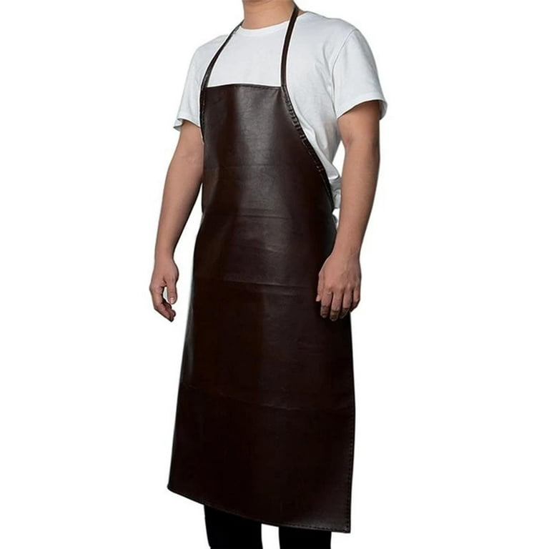 PU Leather Water Apron,Oil Resistant Protective,Wear PU Leather Water Apron,Oil Resistant Protective,Wear