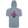 thumbnail image 3 of Men's Levelwear Gray Cincinnati Reds 2025 Spring Training Phase Hoodie T-Shirt, 3 of 3