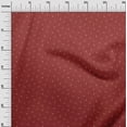 thumbnail image 3 of oneOone Rayon Red Fabric Minimal Mocktail Craft Projects Decor Fabric Printed By The Yard 56 Inch Wide, 3 of 5