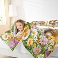 thumbnail image 4 of Manfei Guinea Pig Comforter Sets Full Size,Pet Animal Comforters & Duvets,Colorful Flower Daisy Bedding Full Comforter Set,Super Cozy Bedroom Decoration Reversible,3-Piece, 4 of 8
