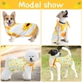 thumbnail image 4 of Set de ropa para mascotas Frienda, vestido y camiseta de 4 piezas para perro, 4 of 6
