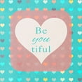 thumbnail image 2 of Lake, Shelley 26x26 White Modern Wood Framed Museum Art Print Titled - beYOUtiful, 2 of 4