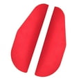 thumbnail image 2 of SWETRACE Car Rearview Visor Red Aluminium Alloy Scratch Prevention 2Pcs 7.1x2.4x0.3In, 2 of 10