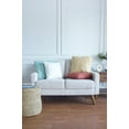 thumbnail image 5 of 18" x 18" Diamond Tuck Seaglass Solid Woven Square Accent Throw Pillow, 5 of 5