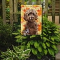 thumbnail image 2 of Brown Cockapoo Fall Garden Flag, 2 of 5