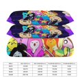 thumbnail image 2 of Adventure Time 3 Pieces Bedding Set 3D Printed Lightweight Bed Quilt Set Comforter Cover Set for Girls Kids Teens, 1 Quilt Cover 2 Pillowcases 79"x90", 2 of 8
