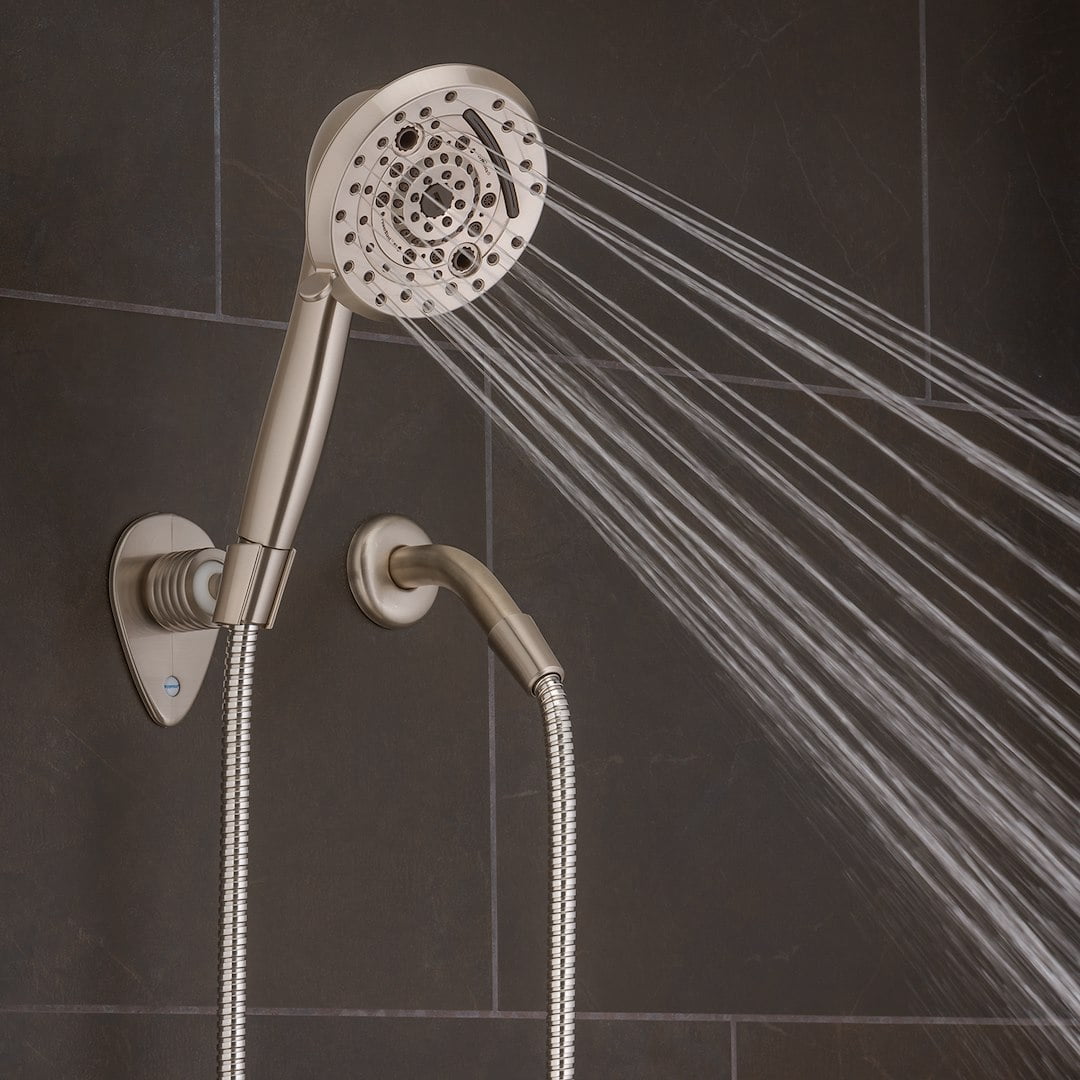 ETL 51479 1.8 GPM Powerblast RV Brushed Nickel Shower Head