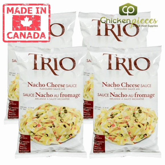 Trio Mélange de Sauce Nacho Fromage 908g/2.00Lbs (4/caisse)-Fabriqué au Canada