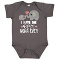 thumbnail image 3 of Inktastic Best Nona Ever Grandchild Boys or Girls Baby Bodysuit, 3 of 5